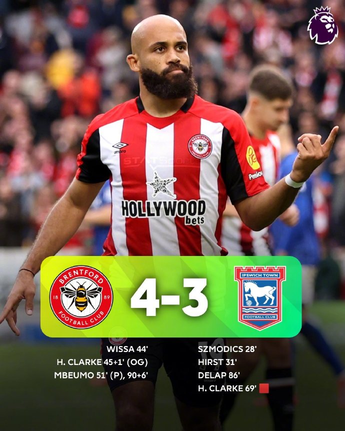 爱体育-切尔西憾平布伦特福德，仍落后榜首3分