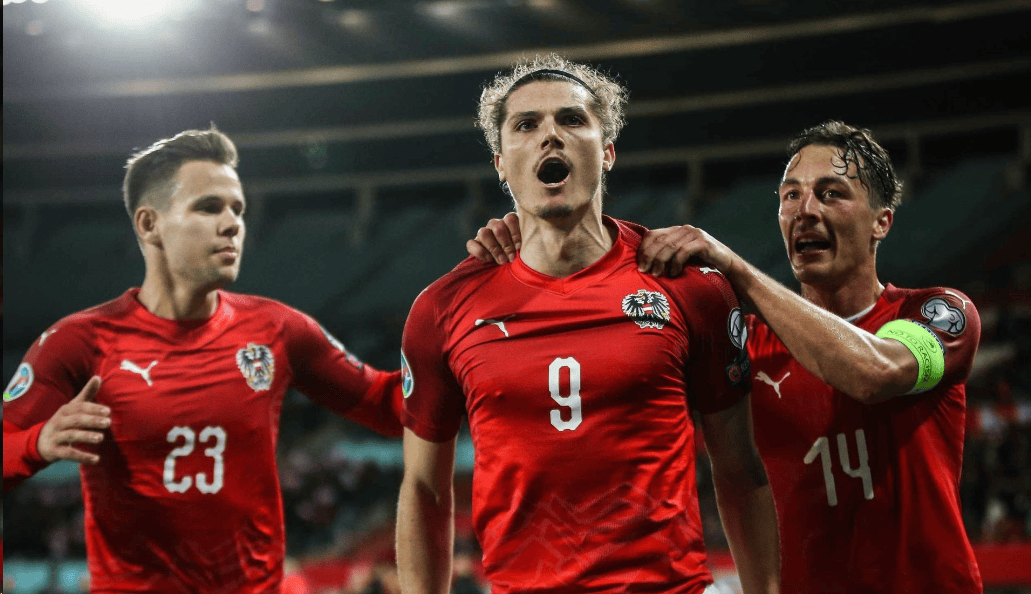 奥地利队锁定欧国联八强资格 奥地利队锁定欧国联八强资格