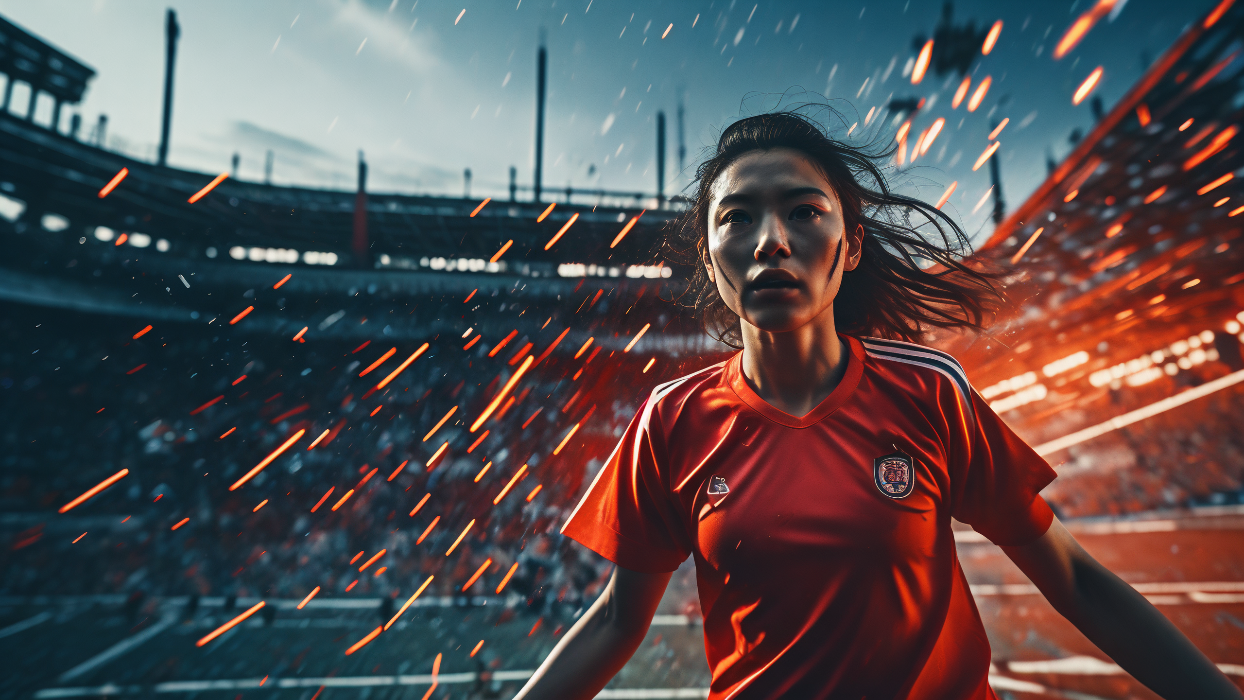 爱体育-红红火火的足球比赛，激情肆意释放