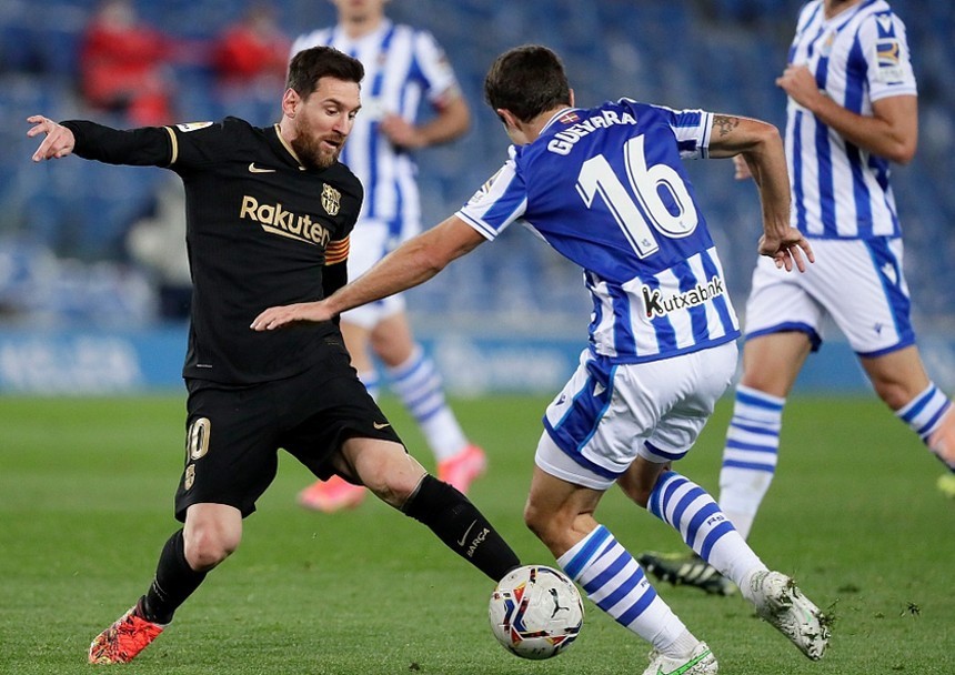 皇家社会大胜对手,积分榜暂居第一 皇家社会大胜对手,积分榜暂居第一